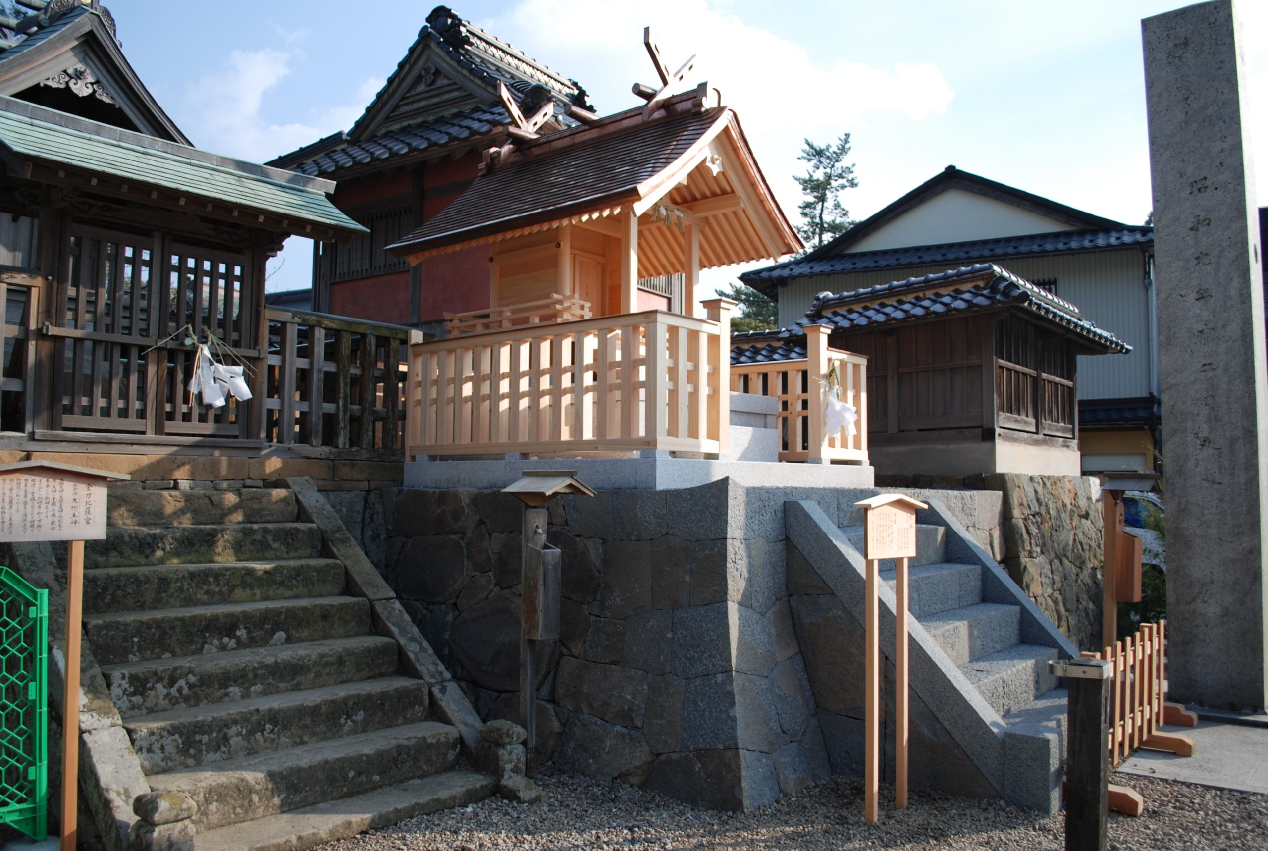 国史跡 出雲大社祓社再建工事